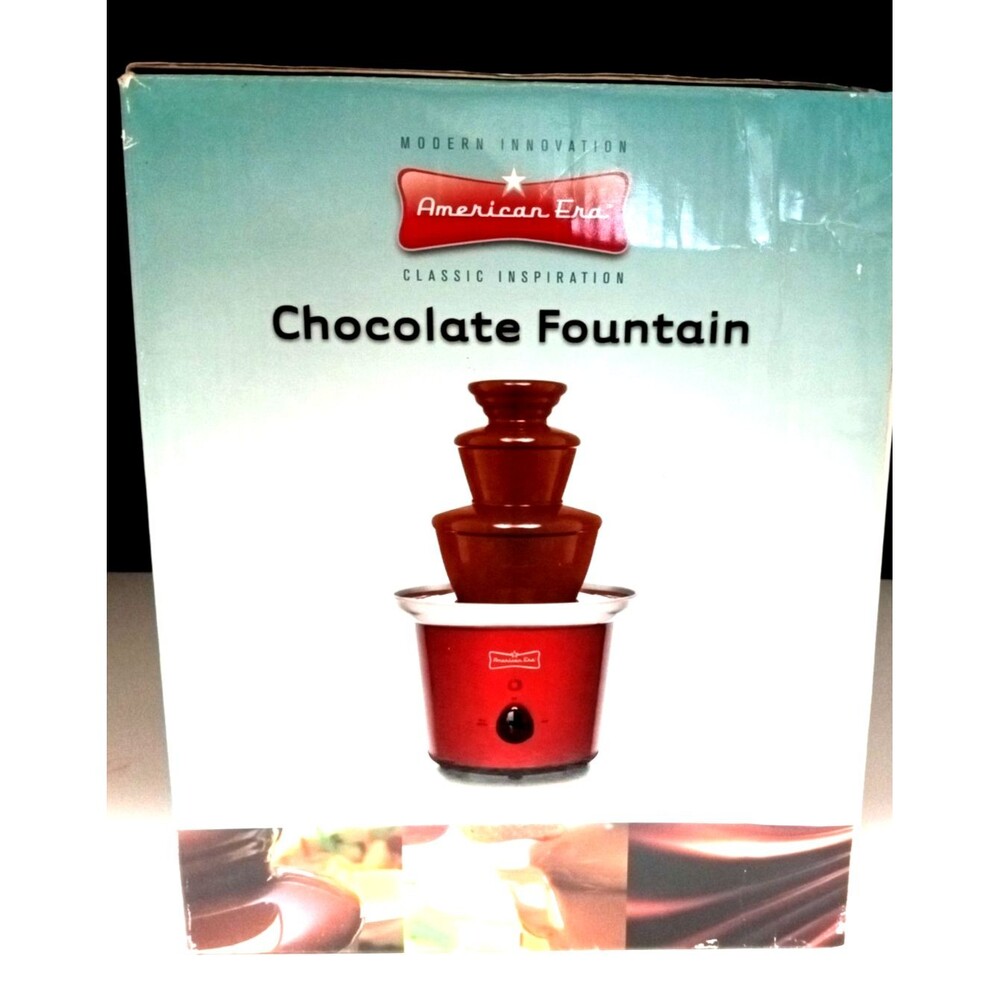 Chocolate Fountain 3 Tier American Era Complete in Box For Chocolate Lovers